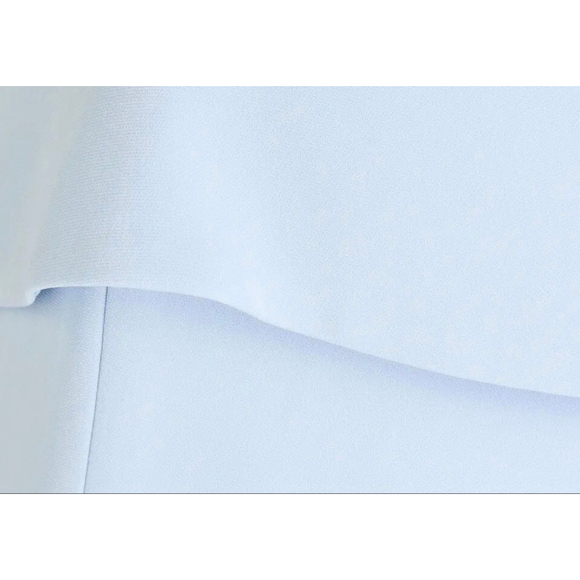 NWT Veronica Beard Strapless Midi Dress in Light Blue 10 - Picture 5 of 6